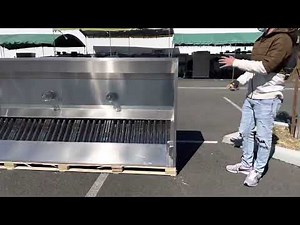11 ft restaurant hood Commercial Kitchen Makeup Air Commercial Kitchen Hood System