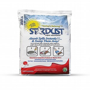 Stardust Super Absorbent Spill Absorbent Powder 5 QT Case of 6