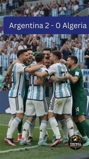 🇦🇷 Argentina vs Algeria 🇩🇿 | FIFA World Cup 2026 Full Highlights | AI Simulation Highlights | 4K HD