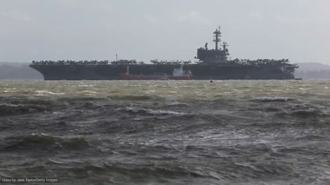US sends thousands more troops and an aircraft carrier to the Middle East