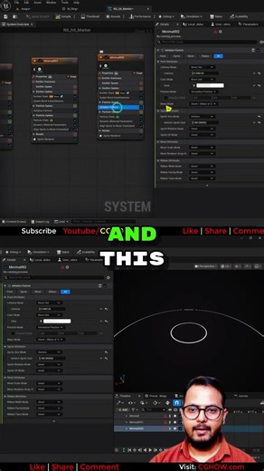 Creating Layers for a Stunning Hit Marker VFX #shorts