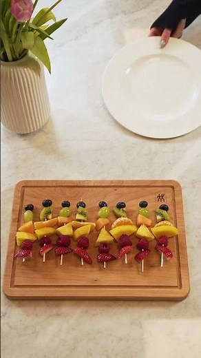 Recette – Brochettes de fruits - #short ZWILLING