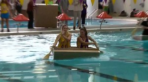 CARDBOARD REGATTA! These students built the built the boats themselves... and the results were both awesome and hysterical! Full story >> http://wfla.com/2018/03/07/high-school-students-participate-in-cardboard-boat-regatta/ | WFLA News Channel 8