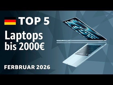 TOP—5. Beste Laptops bis 2000€. Test & Vergleich Ferbruar 2026