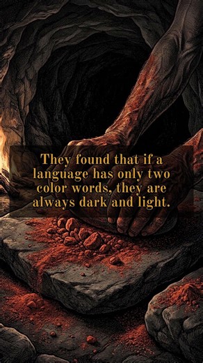 Red Is the First Color Word in Every Language #shorts