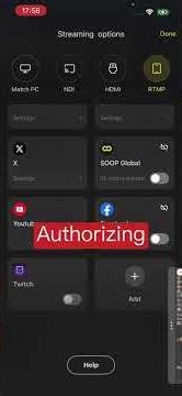 yotube的rtmp推流介绍