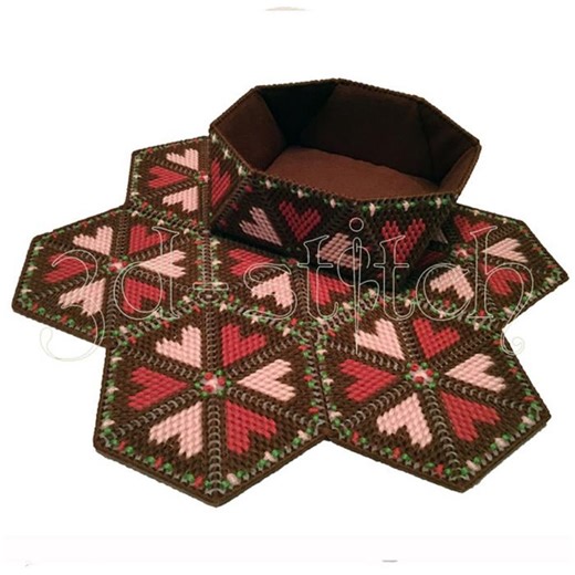 Kitchen Set Plastic Canvas Bowl Cross Stitch Easy Pattern Pdf: Vinyl Weave DIY Kitchen Placemat Embroidery 3d Plastic Canvas - Etsy