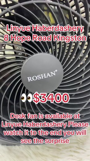 Portable and Strong Desk Fan at Linyue Haberdashery | Get Yours Now