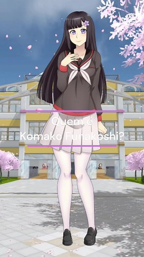 Conhecendo a Komako Funakoshi no Yandere Simulator 1980s