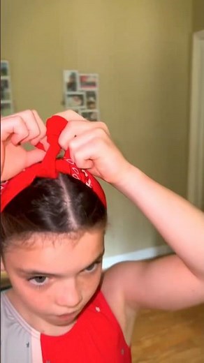 DIY Rosie the Riveter Costume with a Leotard (Easy 3-Item Hack) 💪🏼🎃 #shorts #diy #rosietheriveter