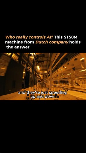 Star AI | Navigate the Stars of AI on Instagram: "This Video Confirms ASML's Monopoly on Advanced Chipmaking TSMC released footage from its Arizona semiconductor factory showing ASML's EUV (Extreme Ultraviolet) lithography machines printing cutting-edge chips. Visually confirming that even America's massive chip manufacturing buildout depends entirely on a single Dutch company's technology. These aren't just any manufacturing tools—they're the most complex machines humanity has ever built, costi