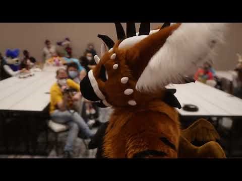[4k] Dutch Angel Dragon Meet & Greet ft. Telephone | Anthro Northwest 2023 ANW