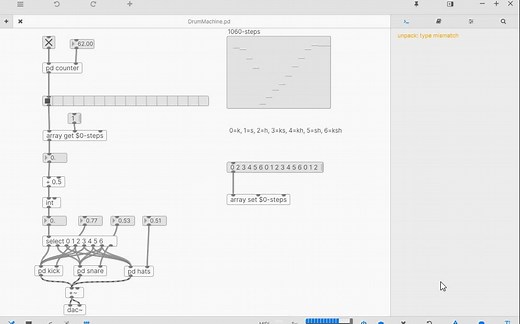 程序化音频 DrumMachine