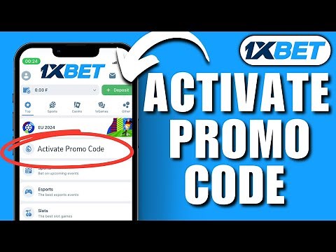 How To Activate 1xbet Promo Code | How To Enter Promo Code On 1xbet