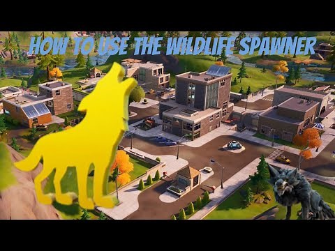 How To Use The Wildlife Spawner In Fortnite Creative