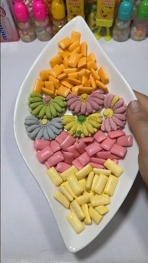 Surprise color cute, gummy ball jelly candy 🌈🩷