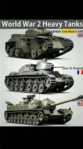 World War II Heavy Tanks: Steel Giants That Shaped History ⚔️🚜