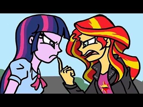 [MLP Comic Dub] Sunset Shiver (comedy) || Equestria Girls/EQG