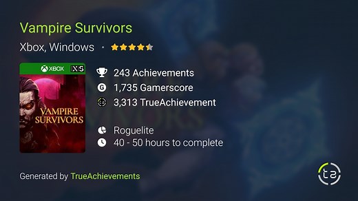 Vampire Survivors Achievements