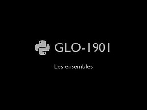 GLO-1901 Les ensembles