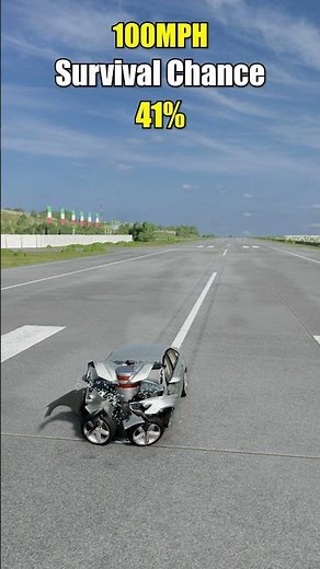 Crash Test Simulation Audi A6 at Different Speeds | Luxury Sedan Impact Test