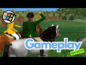 Barbie Riding Club (1998) – Quick Review & Gameplay (PC Game)