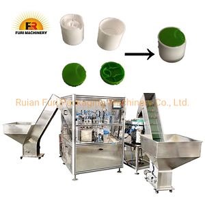 [Hot Item] Full Automatic 2 Parts Top Disc Cap Hand Sanitizer Bottle Cap Assembly Machine