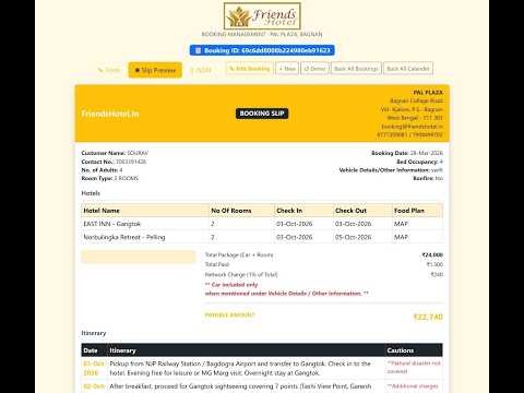 Tour and Travel ERP SYSTEM DEMO as Custom Requirement