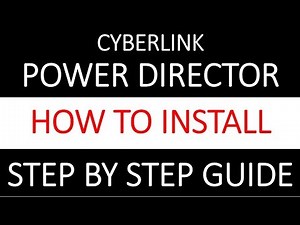 Cyberlink Power Director Installation || Full Tutorial