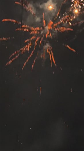 Celebrating New Year with Fireworks and Drake