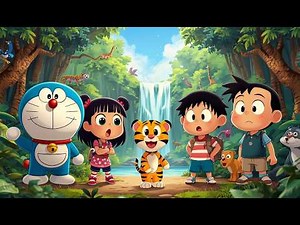Doraemon New Episode Jungle Adventure | Doraemon Nobita Jungle Story | Kids Cartoon Story