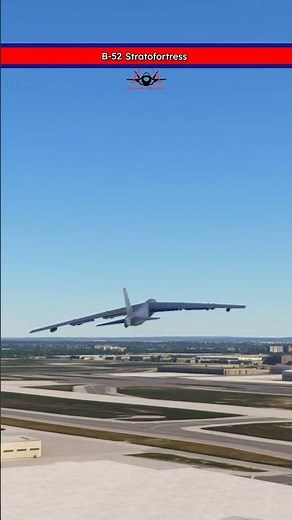 B-52 Stratofortress low-level flyby!