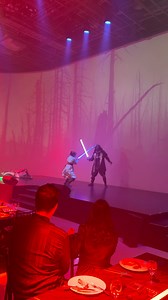 192K views · 3.9K reactions | An epic lightsaber duel just opened up Star Wars Celebration Japan for its “Power the Force” dinner. | Brandon Davis | Facebook