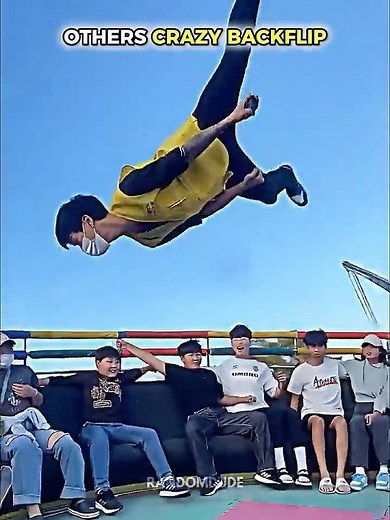 Normal flip VS King of Backflips