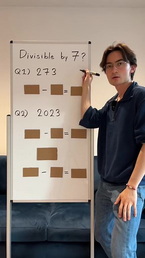 Check if a number is divisible by 7 #LearnOnTikTok #maths #teacher | Shahid Anwar | Facebook