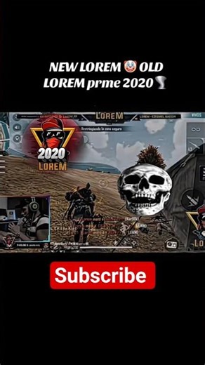 PRIME LOREM NEW VS OLD PRIME LOREM🥶🥶 #trending #gaming