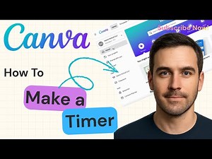 How To Make A Timer In Canva | Canva Tutorial 2025