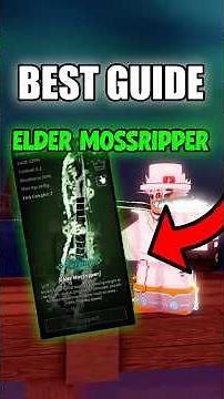 How to Get the ELDER MOSSRIPPER in FIsch - Elder Mossripper fisch #fisch #roblox