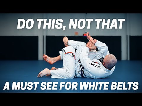 The BEST white belt tips-Improve your Jiu Jitsu TODAY