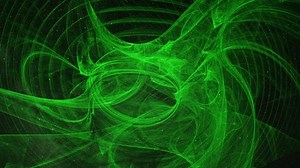 Abstract green Motion Background with shapes and waving lines Background, 4k
