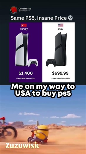 PS5 Price Difference 😱 USA vs Turkey