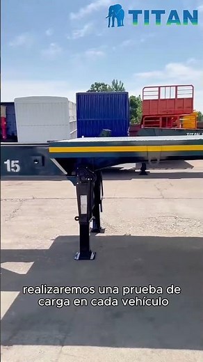 Semirremolque plataforma extensible para containera en venta