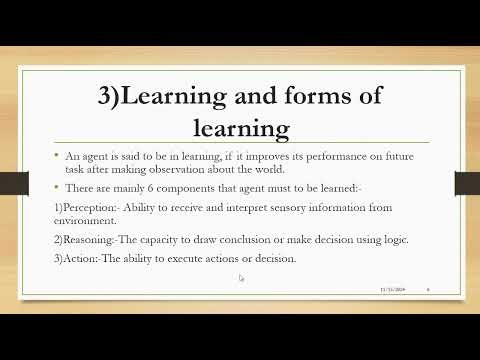 learning and forms of learning#artificial intelligence#malayalam video#ktu cse