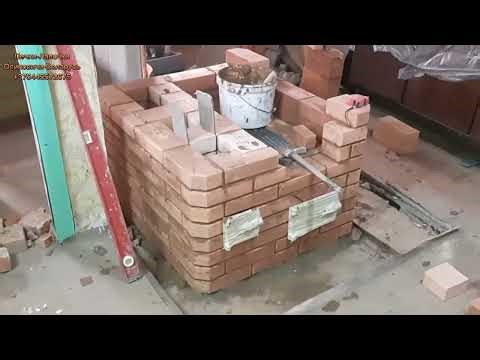 Brick oven with cooking functions. Part 1