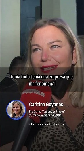 Así fue la historia de conversión de Caritina Goyanes: "Me cambió la vida"