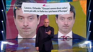 Maurizio Crozza e il duro monologo sul lavoro