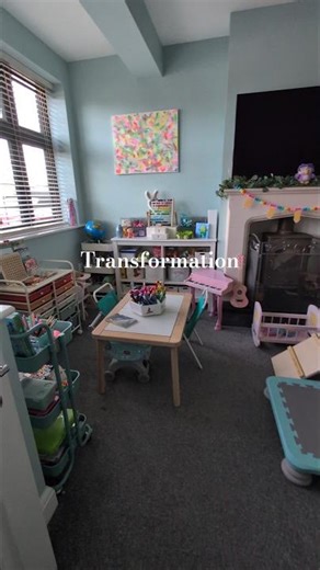 🔨Home Refurb pt.2🫟 #tiffanyblue #refurb #refurbishment #decor #diy #asmr #cleaning #tidy #playroom #