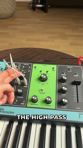 Moog Grandmother's Secret Overdrive Patch #synthesizer