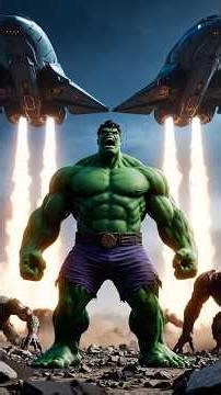 Hulk vs Monsters 😱 | Hulk Saves the Earth | #hulk #aihulk #desihulk