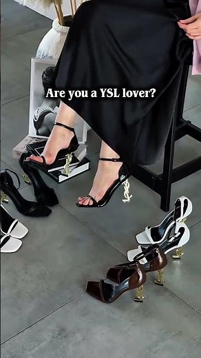 YSL Lover? ✨ Saint Laurent Heels Collection | Luxury Shoe Aesthetic #heels #viral #shorts #ysl
